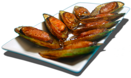 Smoked Mussels