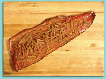Smoked Salmon with Candied Ginger