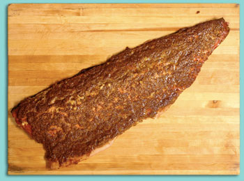 Smoked Salmon with Whole Grain Mustard